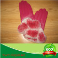 Full Fingle Fur Gloves Sheepskin Sheepskin Welding Gloves